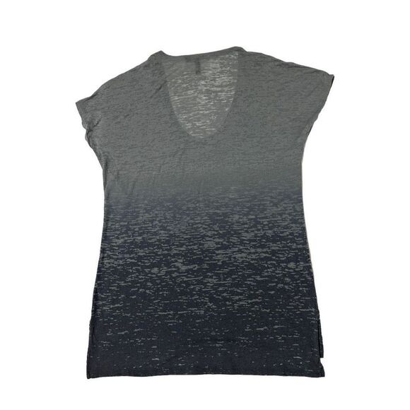 BCBG MAXAZRIA Women’s Grey Ombré Short Sleeved Shirt Size XS - Picture 6 of 11